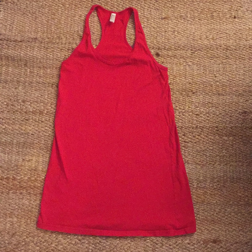 American apparel red tank dress - Picture 3 of 7